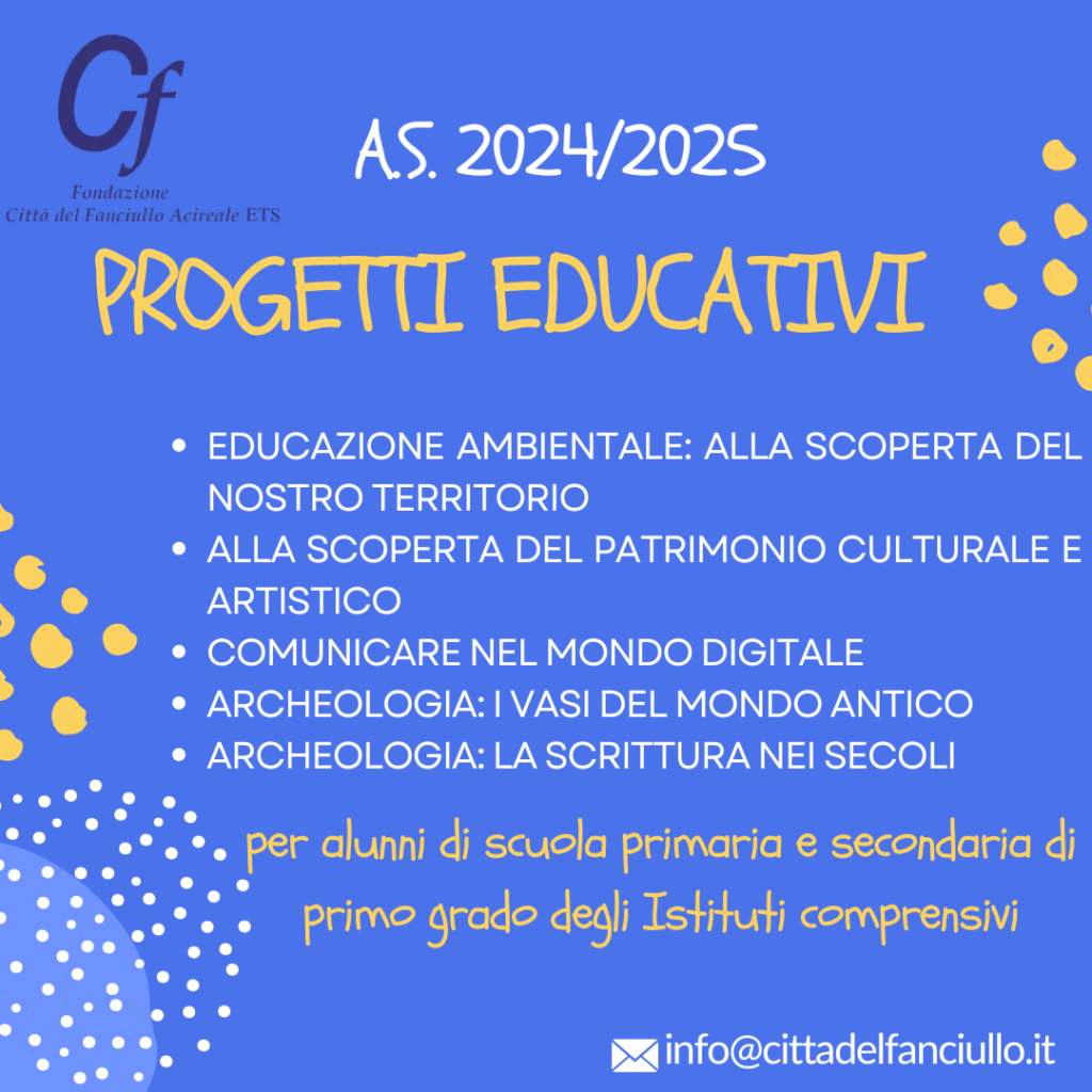 proposta progetti educativi A.S. 2024/2025